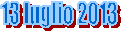 13 luglio 2013