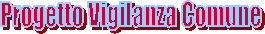 Progetto Vigilanza Comune