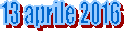 13 aprile 2016