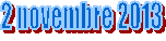 2 novembre 2013